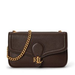 Torebka LAUREN RALPH LAUREN. Brązowe torebki wieczorowe damskie Lauren Ralph Lauren, bez wzorów, bez dodatków. Za 1,199.00 zł.