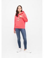 Derbe Bluza w kolorze koralowym rozmiar: M. Różowe bluzy damskie Derbe, m, bez wzorów, z bawełny, z kapturem. Za 223.99 zł.