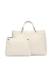 Emporio Armani Torebka EW000360 AF18673 U1070 Écru. Torebki klasyczne damskie Emporio Armani, ze skóry, bez dodatków. Za 2,579.00 zł.