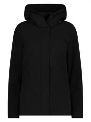 CMP Kurtka zimowa w kolorze czarnym rozmiar: 38. Czarne kurtki damskie CMP, na zimę, bez wzorów, z puchu, bez kaptura. Za 403.15 zł.