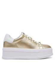 Liu Jo Sneakersy Selma 16 BA5101 P0291 Złoty. Żółte obuwie sportowe damskie Liu Jo, ze skóry, bez zapięcia. Za 379.99 zł.