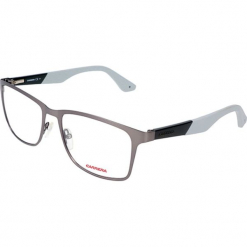 Oprawki "CA5522" w kolorze beżowo-szarym. Brązowe okulary przeciwsłoneczne damskie Carrera, Ferragamo. W wyprzedaży za 119.95 zł.