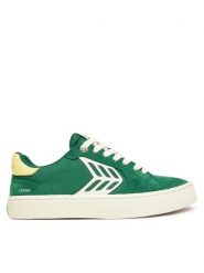 Cariuma Sneakersy Catiba 482809E31W080 Zielony. Zielone obuwie sportowe damskie CARIUMA, ze skóry, bez zapięcia. Za 399.99 zł.