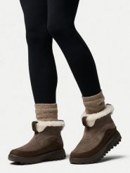 Columbia Śniegowce Snowtrot Ease™ 2165891 Brązowy. Brązowe śniegowce damskie Columbia, ze skóry. Za 479.99 zł.