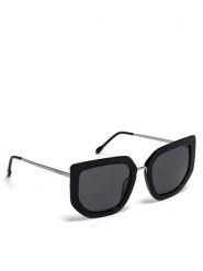 Nine West Okulary przeciwsłoneczne NW 6659S Czarny. Czarne okulary przeciwsłoneczne damskie Nine West. Za 149.99 zł.