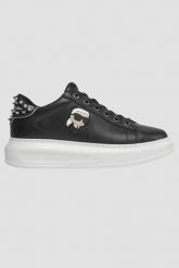 KARL LAGERFELD Czarne sneakersy Kapri Nft Stud Tab. Czarne obuwie sportowe damskie KARL LAGERFELD, bez zapięcia. W wyprzedaży za 479.99 zł.