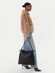 Kurt Geiger Torebka Kensington 2053000109 Czarny. Czarne torebki klasyczne damskie Kurt Geiger, ze skóry, bez dodatków. Za 1,209.00 zł.