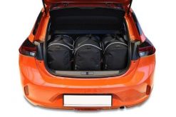 Torby Do Bagażnika Opel Corsa-E 2019+ 3Szt Kjust. Czarne torby podróżne KJUST, bez wzorów, z kauczuku. Za 780.00 zł.
