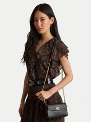 LAUREN RALPH LAUREN Torebka 432P11743002 Czarny. Czarne listonoszki damskie Lauren Ralph Lauren, bez wzorów, ze skóry, bez dodatków. Za 1,199.00 zł.