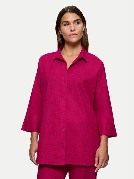 Triumph Koszula Summer 10222569 Różowy Oversize. Czerwone koszule damskie Triumph, bez wzorów, z bawełny, bez kołnierzyka, bez ramiączek. Za 109.99 zł.