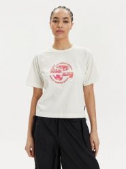 Napapijri T-Shirt S-Aberdeen NP0A4HOI Écru Regular Fit. T-shirty damskie Napapijri, s, bez wzorów, z bawełny, bez kołnierzyka. Za 139.99 zł.