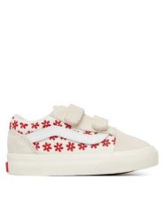 Vans Tenisówki Old Skool V VN000CTGIZQ1 Beżowy. Brązowe trampki dziewczęce Vans, bez wzorów, ze skóry, bez zapięcia. Za 219.99 zł.