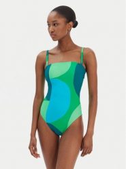 Seafolly Strój kąpielowy Sorrento 11117DD277 Zielony. Zielone stroje jednoczęściowe Seafolly, bez wzorów, z syntetyku. Za 769.99 zł.