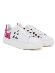 Goby Sneakersy w kolorze białym ze wzorem rozmiar: 39. Białe obuwie sportowe damskie Goby, bez zapięcia. Za 260.99 zł.