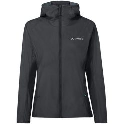 Kurtka damska Scopi Insulation Jacket. Czarne kurtki damskie Vaude, bez wzorów, z hardshellu, bez kaptura. Za 763.05 zł.