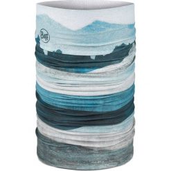 Chusta wielofunkcyjna Coolnet Uv. Niebieskie chusty damskie Buff, na lato, bez wzorów, z materiału. Za 99.99 zł.