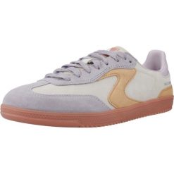 Tenisówki Skechers Model Hotshot Kolor Fioletowy. Brązowe obuwie sportowe damskie Skechers, ze skóry, bez zapięcia, tenisowe. W wyprzedaży za 288.50 zł.