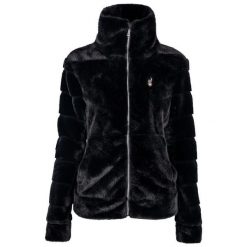 Kurtka damska AULP NALOR sztuczne futerko miękka ciepła stylowa miejska. Czarne kurtki sportowe damskie Aulp, na zimę, bez wzorów, z futra, bez kaptura. Za 479.99 zł.