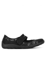 Remonte Baleriny CEO-R3510-03 Czarny. Czarne balerinki damskie Remonte, bez wzorów, z materiału. Za 349.99 zł.