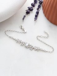 Lodie Silver Srebrna bransoletka z elementami ozdobnymi rozmiar: onesize. Szare bransoletki damskie Lodie Silver, srebrne. Za 130.99 zł.