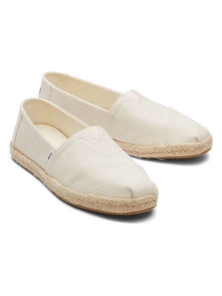 TOMS Espadryle w kolorze kremowym rozmiar: 39. Brązowe espadryle damskie TOMS, bez wzorów, bez obcasa. Za 164.40 zł.