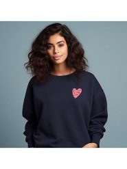 WOOOP Bluza w kolorze granatowym rozmiar: M. Niebieskie bluzy damskie Wooop, m, bez wzorów, bez kaptura. Za 115.78 zł.