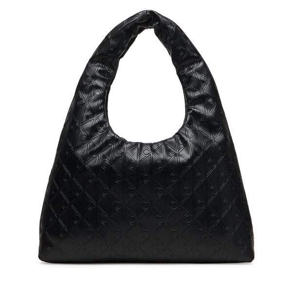 Torebka Calvin Klein. Czarne shopper bag Calvin Klein, bez wzorów, bez dodatków. Za 649.99 zł.