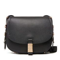 Torebka PINKO. Czarne listonoszki damskie Pinko, bez wzorów, bez dodatków. Za 1,959.00 zł.