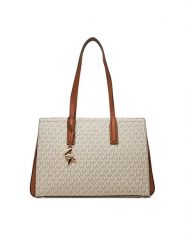MICHAEL Michael Kors Torebka Laila 30S5G9IT2B Écru. Torebki klasyczne damskie MICHAEL Michael Kors, z materiału, bez dodatków. Za 1,329.00 zł.