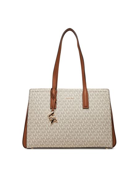 MICHAEL Michael Kors Torebka Laila 30S5G9IT2B Écru. Torebki klasyczne damskie MICHAEL Michael Kors, z materiału, bez dodatków. Za 1,329.00 zł.