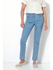 Relaxed by TONI Dżinsy - Slim fit - w kolorze błękitnym rozmiar: W48. Niebieskie jeansy damskie Relaxed by TONI, z podwyższonym stanem. Za 113.90 zł.