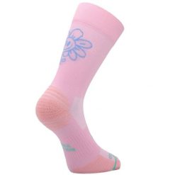 HAPPY DAY PINK - SKARPETKI DO BIEGANIA. Czerwone skarpetki damskie SPORCKS, bez wzorów, z nylonu. Za 156.00 zł.