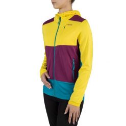 Bluza do biegania z kapturem damska Viking Tacoma Hoodie Lady. Fioletowe bluzy damskie Viking, uniwersalny, bez wzorów, z elastanu, z kapturem. Za 199.90 zł.
