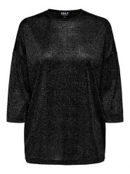 ONLY Carmakoma Bluzka w kolorze czarnym rozmiar: 54. Czarne bluzki damskie Only Carmakoma, bez wzorów, bez kołnierzyka, bez ramiączek. Za 100.45 zł.