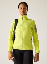 Regatta Kurtka polarowa "Ralina" w kolorze żółtym rozmiar: 36. Żółte kurtki damskie Regatta, bez wzorów, z polaru, bez kaptura. Za 128.25 zł.