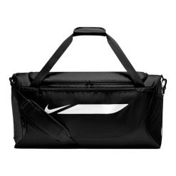 Torba Nike NK ACDMY TEAM DUFF M F26 IO0918-010. Czarne torby sportowe Nike, bez wzorów, z materiału. Za 189.00 zł.