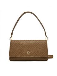 Tommy Hilfiger Torebka AW0AW16933 Brązowy. Brązowe torebki klasyczne damskie Tommy Hilfiger, ze skóry, bez dodatków. Za 399.99 zł.
