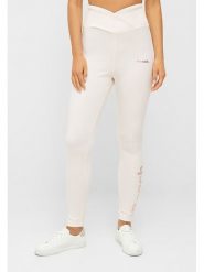 Bench Legginsy sportowe "Leena" w kolorze białym rozmiar: 36. Białe legginsy damskie Bench, bez wzorów. Za 143.95 zł.