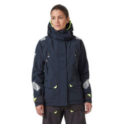 Kurtka damska Helly Hansen Skagen Offshore. Niebieskie kurtki damskie Helly Hansen, bez wzorów, bez kaptura. Za 1,758.50 zł.