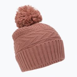 Czapka zimowa damska Jack Wolfskin Lorelei Beanie. Czerwone czapki damskie Jack Wolfskin, na zimę, bez wzorów. Za 62.99 zł.