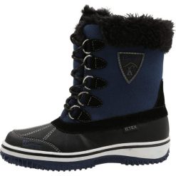 Kastinger SNOWWALK PRO UKUT Śniegowce clematis/black. Niebieskie buty zimowe chłopięce Kastinger, z materiału. W wyprzedaży za 224.25 zł.