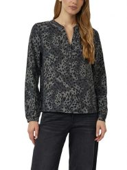 S.Oliver Bluzka w kolorze szarym rozmiar: 40. Szare bluzki damskie S.Oliver, s, bez wzorów, bez kołnierzyka, bez ramiączek. Za 83.81 zł.