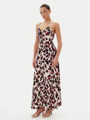 YAS Sukienka letnia Savanna 26035342 Beżowy Regular Fit. Brązowe sukienki damskie YAS, bez wzorów, z wiskozy, bez ramiączek. Za 249.99 zł.