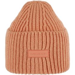 Czapka Froja Life Style z wełny. Brązowe czapki damskie Viking, bez wzorów, z poliamidu. Za 101.99 zł.