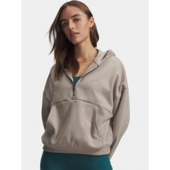 Bluza Damska Under Armour UA Icon HZ. Brązowe bluzy damskie Under Armour, bez wzorów, bez kaptura. Za 339.00 zł.
