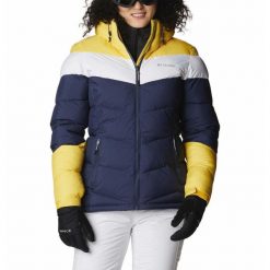 Kurtka Zimowa Damska Columbia Abbott Peak Insulated. Białe kurtki damskie Columbia, na zimę, l, bez wzorów, z puchu, bez kaptura. Za 999.00 zł.