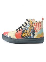 Goby Sneakersy ze wzorem rozmiar: 39. Obuwie sportowe damskie Goby, z materiału, za kostkę, bez zapięcia. Za 304.99 zł.