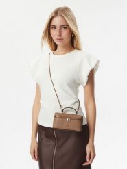 Furla Torebka Camelia Micro WE00625 HSF000 4489S Beżowy. Brązowe torebki klasyczne damskie Furla, ze skóry, bez dodatków. Za 944.99 zł.