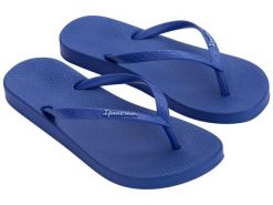 Klapki japonki damskie Ipanema Anat Colors Fem. Niebieskie klapki damskie Ipanema, bez wzorów, z materiału, bez obcasa, bez zapięcia. Za 69.00 zł.