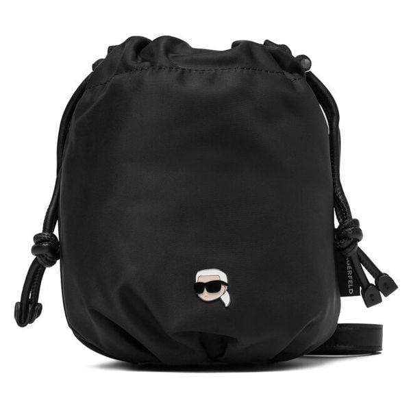 Torebka KARL LAGERFELD. Czarne torebki klasyczne damskie KARL LAGERFELD, bez dodatków. Za 379.99 zł.